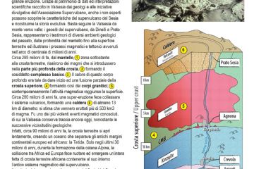 Pannello Supervulcano della Valsesia
