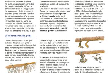 Il carsismo del Monte Fenera
